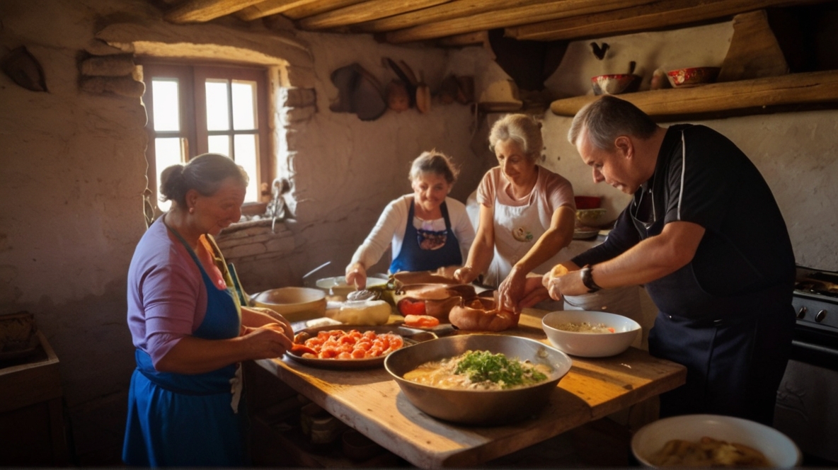 Kochen International Orient Osteuropa Mittelmeer 13
