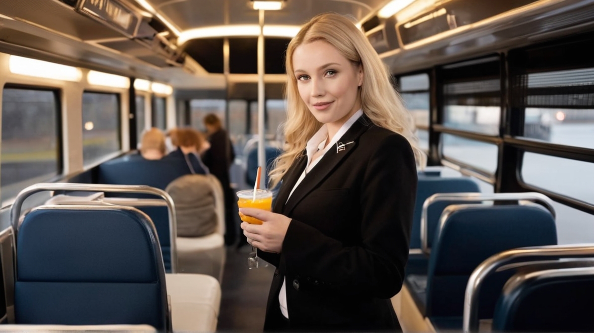 Erfolgreiche Menschen Trinken Im Stehen