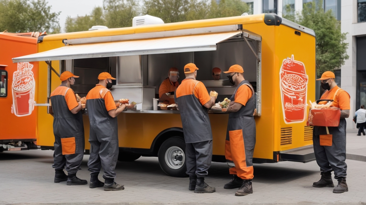 Fastfood Mittagspause Arbeit Hektik Stress Magenprobleme Gesundheit 01