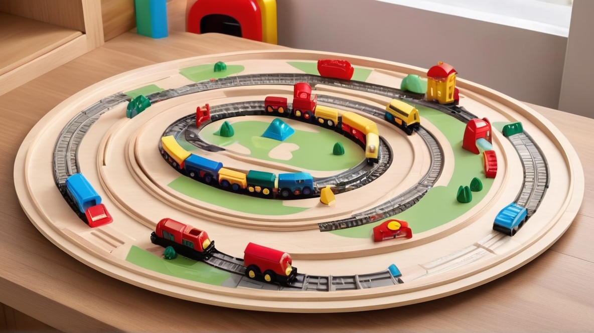 Modelleisenbahn Effekt Stagnation Im Kreis Drehen