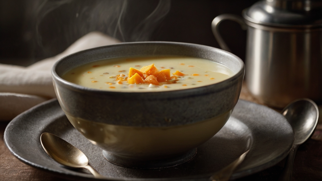 Sw Milchsuppe Pudding Sweet