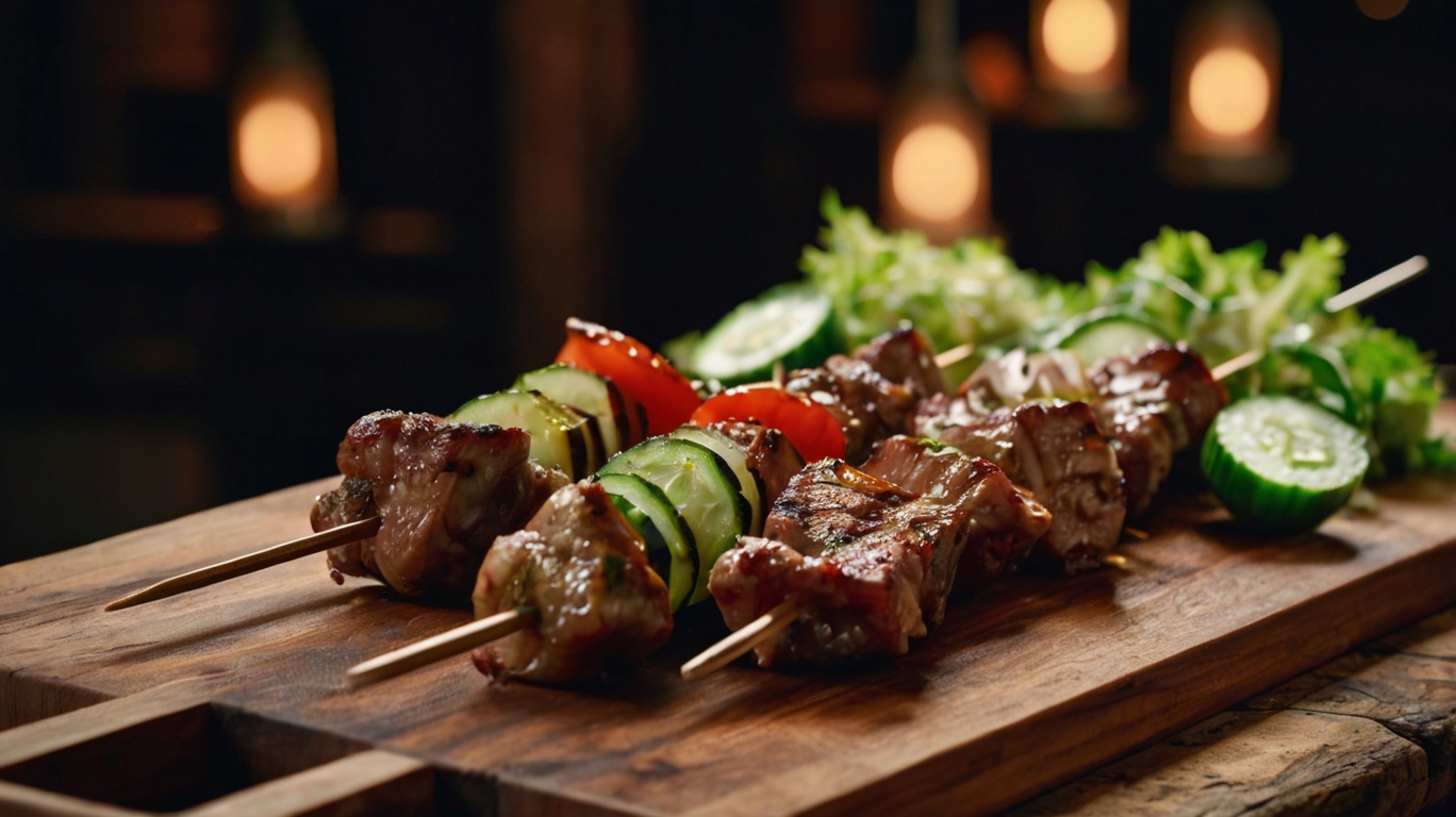 Sw Schaschlik Grillsaison Sommer Nachbarn