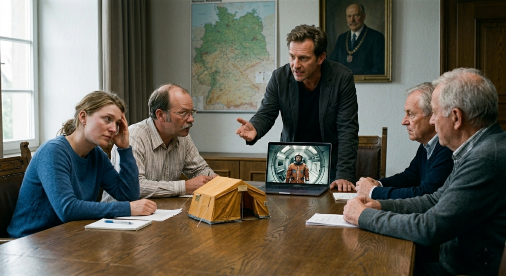 Sy imkeranzug experiment zelt forschung