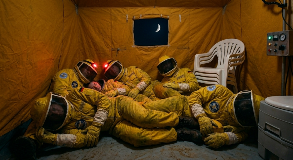 Sy imkeranzug experiment zelt forschung