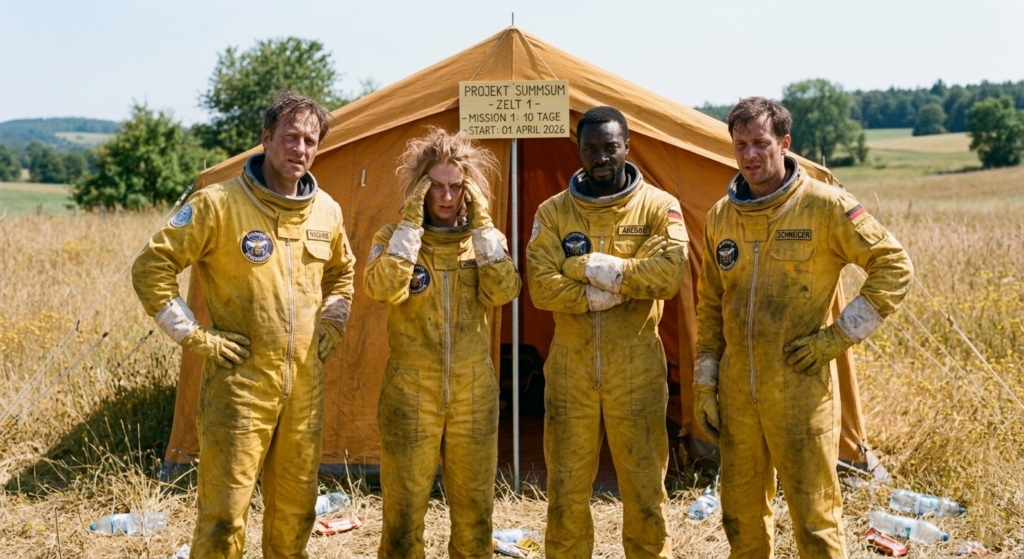 Sy imkeranzug experiment zelt forschung