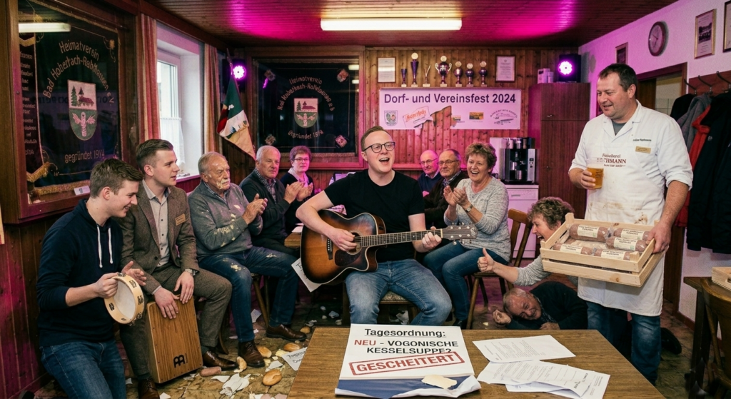 Tnd dorffest verein streit musikprogramm